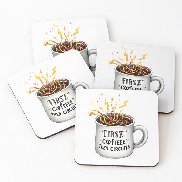 Item preview, Funny Electrician Coffee Mug, Caffeinated Sparky Design, Best Electrician Gift designed and sold by Flownow.