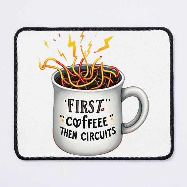 Item preview, Funny Electrician Coffee Mug, Caffeinated Sparky Design, Best Electrician Gift designed and sold by Flownow.