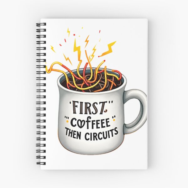 Item preview, Funny Electrician Coffee Mug, Caffeinated Sparky Design, Best Electrician Gift designed and sold by Flownow.