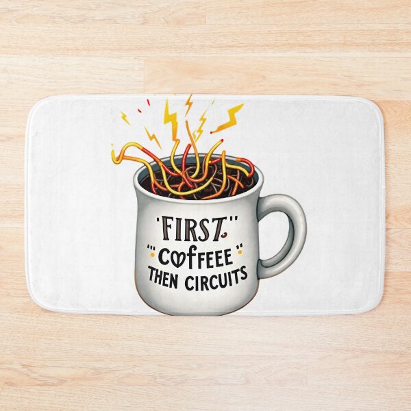 Item preview, Funny Electrician Coffee Mug, Caffeinated Sparky Design, Best Electrician Gift designed and sold by Flownow.