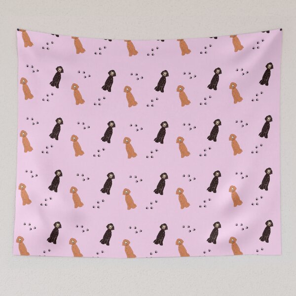 Item preview, Poodle with Paw Prints | Dog Lover Design designed and sold by yashiki.
