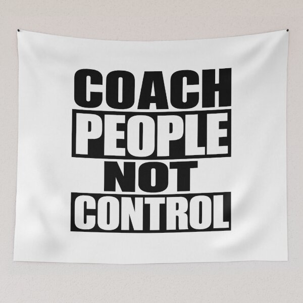 Item preview, Coach People Not Control designed and sold by Tatsed.