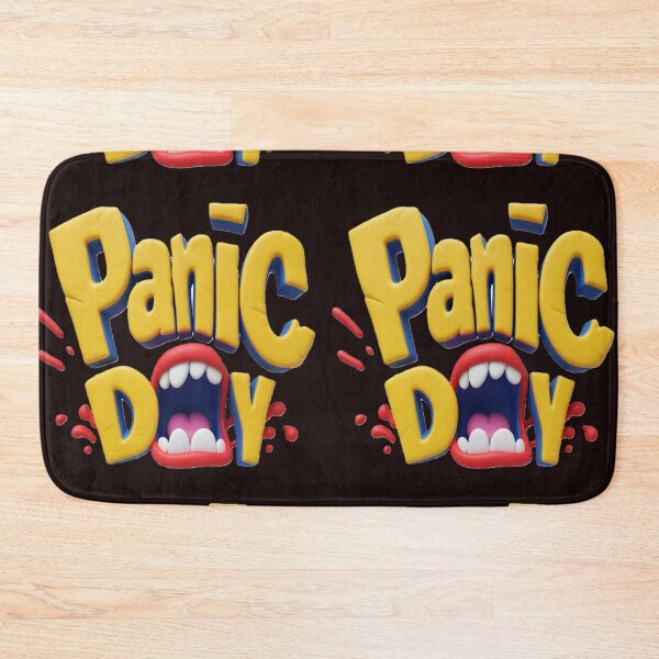Item preview, panic day scream colorful typographic scream design designed and sold by SmashingDeals.