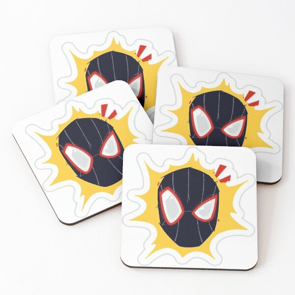 Item preview, Miles Morales Spider Sense Action Sticker Design designed and sold by GeekMix.