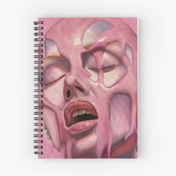 Item preview, Realistic portrait dripping pink liquid designed and sold by Suhhel.