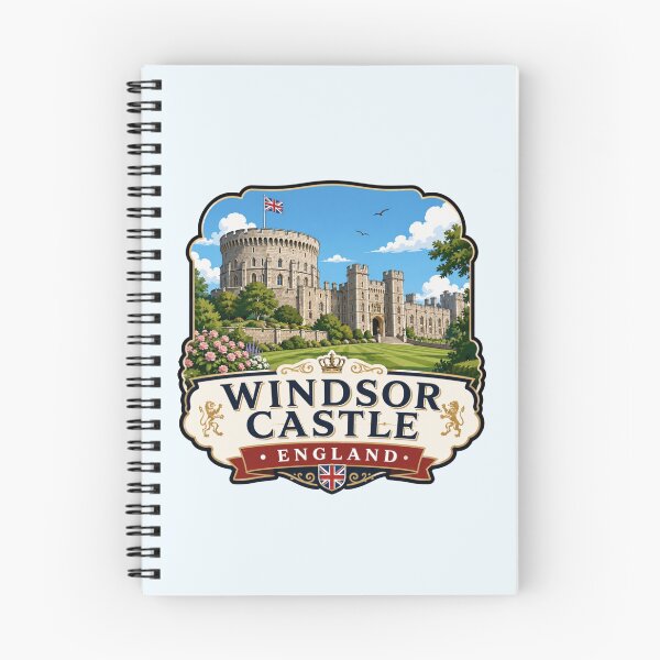 Item preview, Windsor Castle, England Royal Landmark designed and sold by Myra365Art.