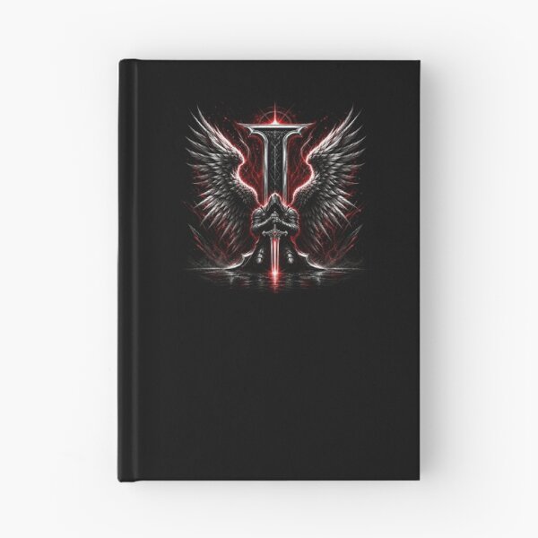 Item preview, Crimson Oath Sentinel Letter I designed and sold by BlissBlvdShop.