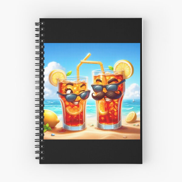 Item preview, Glasses of Iced Tea Flirting on the Beach designed and sold by CarolM.