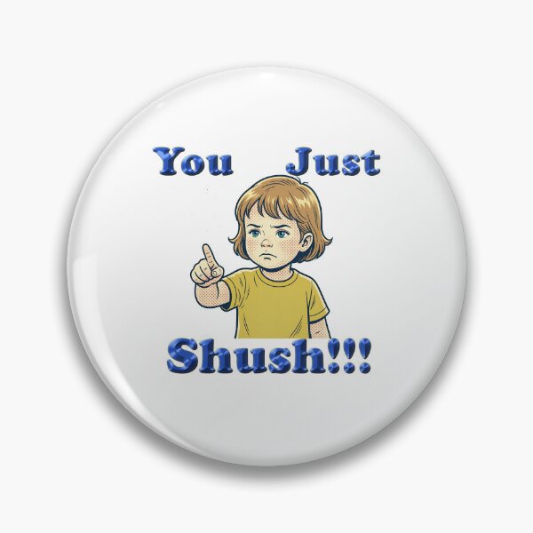 Item preview, SHUSH! designed and sold by Foxlindesigns.