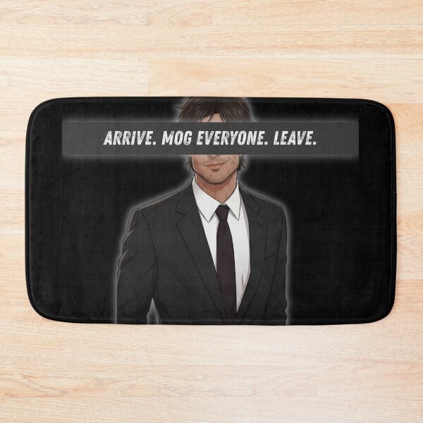 Item preview, Arrive. Mog everyone. Leave. designed and sold by PurePurpose.