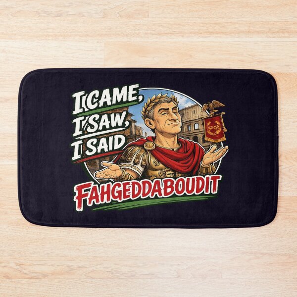 Item preview, Julius Caesar Funny Italian Phrase Quote Design designed and sold by PRINTSCHARMINGM.