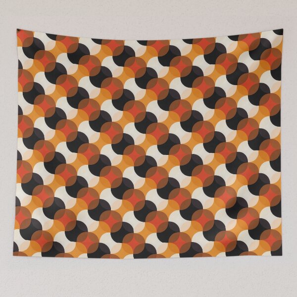Item preview, Autumn Circle Tessellation Mosaic designed and sold by Based Originals.