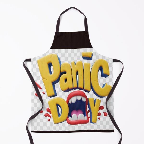 Item preview, panic day scream colorful typographic funny design designed and sold by SmashingDeals.