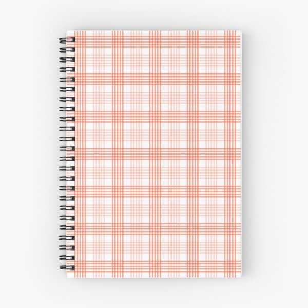 Item preview, Plaid Pattern (orange lines on white) designed and sold by JMParadis.