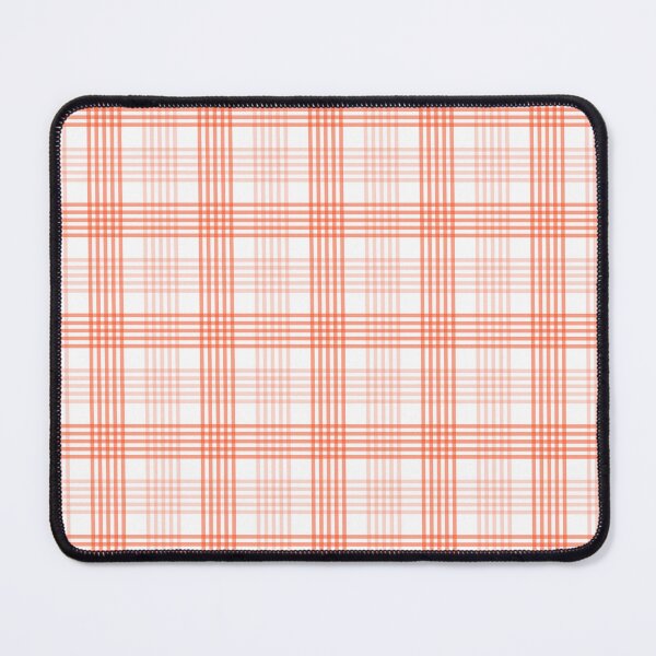 Item preview, Plaid Pattern (orange lines on white) designed and sold by JMParadis.