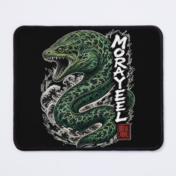 Item preview, Japanese Moray Eel Ocean Predator Artistic T-Shirt designed and sold by Uglyandcute.