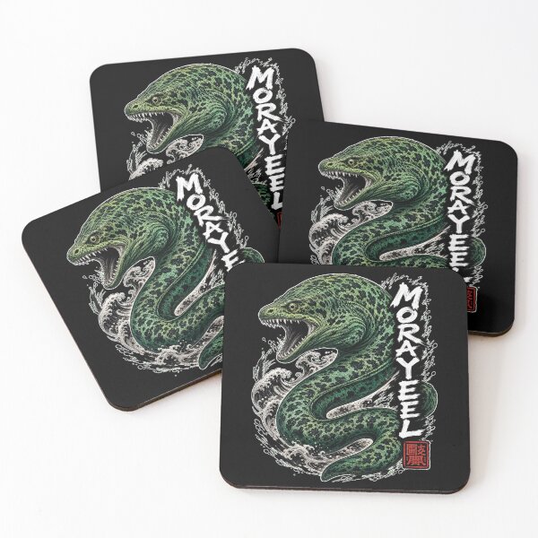 Item preview, Japanese Moray Eel Ocean Predator Artistic T-Shirt designed and sold by Uglyandcute.