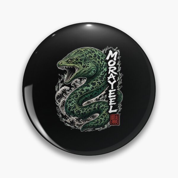 Item preview, Japanese Moray Eel Ocean Predator Artistic T-Shirt designed and sold by Uglyandcute.
