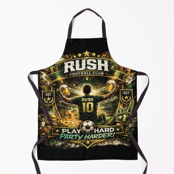 Item preview, Rush Football Club Vintage Soccer Fan Graphic T-Shirt designed and sold by LegendCourt.