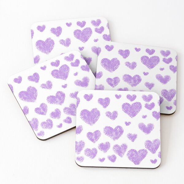Item preview, Corazones morados designed and sold by allie-honigford.