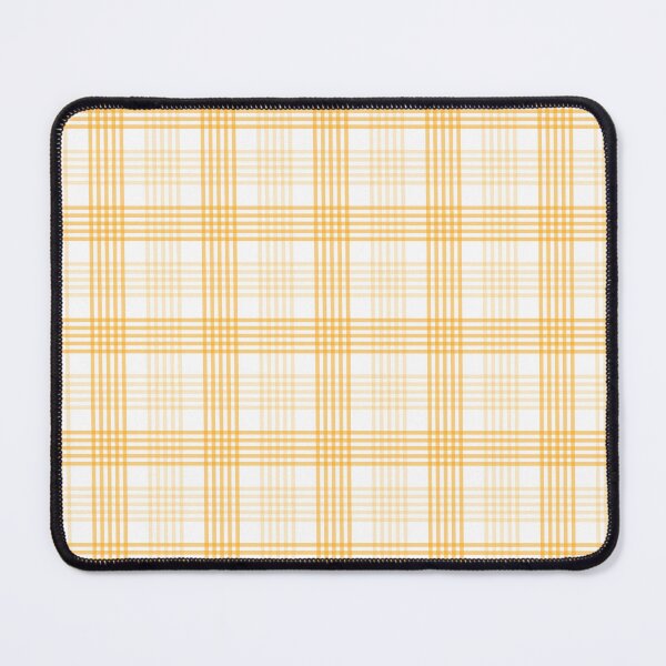Item preview, Plaid Pattern (yellow lines on white) designed and sold by JMParadis.