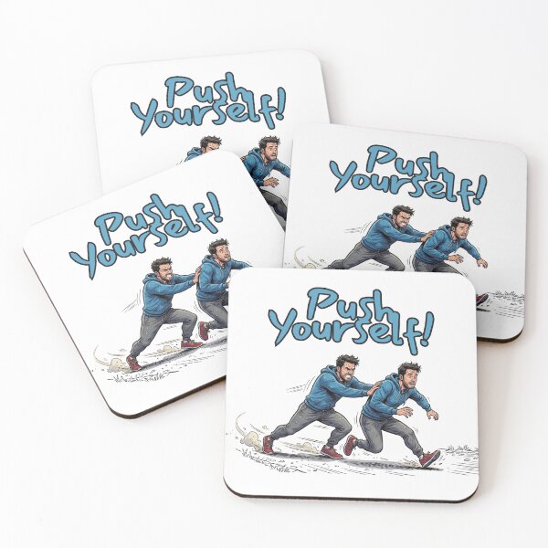 Item preview, Push yourself  designed and sold by PurePurpose.