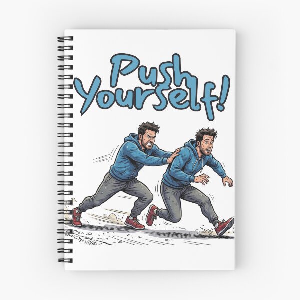 Item preview, Push yourself  designed and sold by PurePurpose.