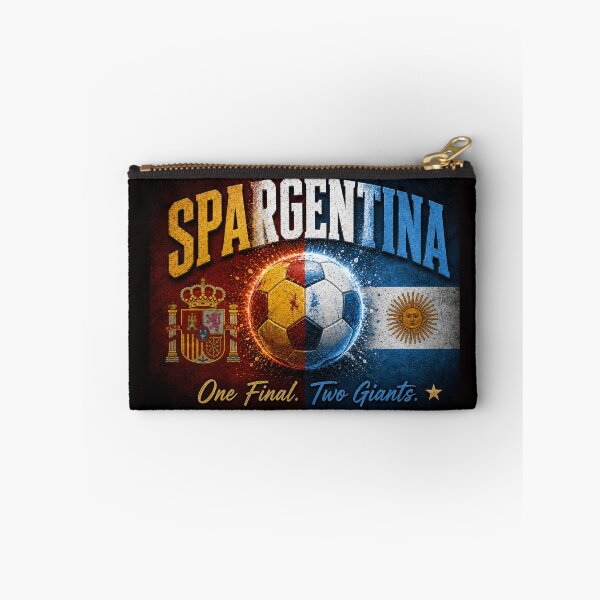 Item preview, SPARGENTINA | One Final. Two Giants. | Spain vs Argentina 2026 Football Fan Art designed and sold by Ginastle26.