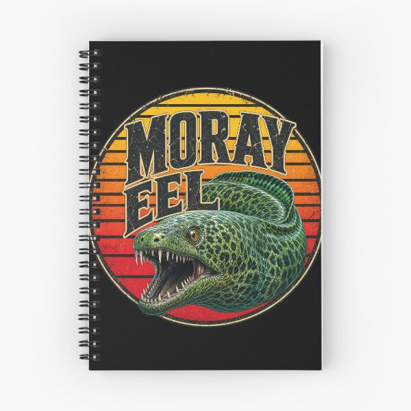 Item preview, Retro Sunset Moray Eel Vintage Ocean Graphic Shirt designed and sold by Uglyandcute.