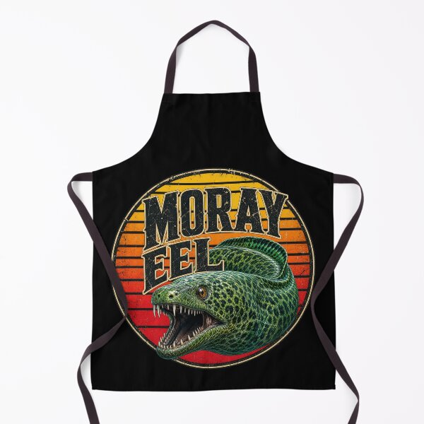 Item preview, Retro Sunset Moray Eel Vintage Ocean Graphic Shirt designed and sold by Uglyandcute.