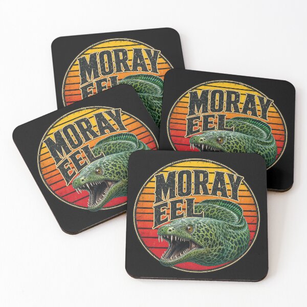 Item preview, Retro Sunset Moray Eel Vintage Ocean Graphic Shirt designed and sold by Uglyandcute.