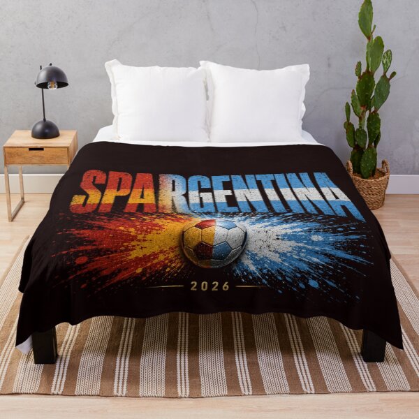 Item preview, SPARGENTINA | Spain vs Argentina 2026 Football Final Fan Art designed and sold by Ginastle26.