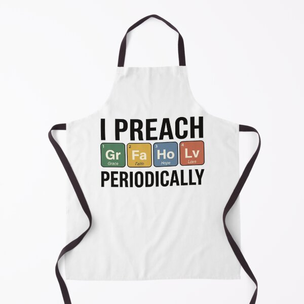 Item preview, Christian Nurse Periodic Table Grace Shirt designed and sold by Gente De Loca.