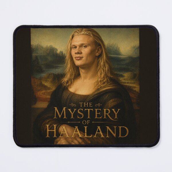 Item preview, The Mystery of Haaland | Renaissance Football Museum Parody designed and sold by Ginastle26.