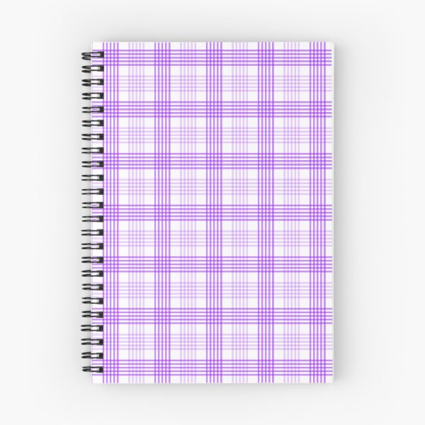 Item preview, Plaid Pattern (purple lines on white) designed and sold by JMParadis.