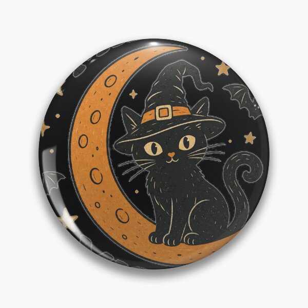 Item preview, Midnight Mischief Black Cat Halloween designed and sold by suechtmpoa.