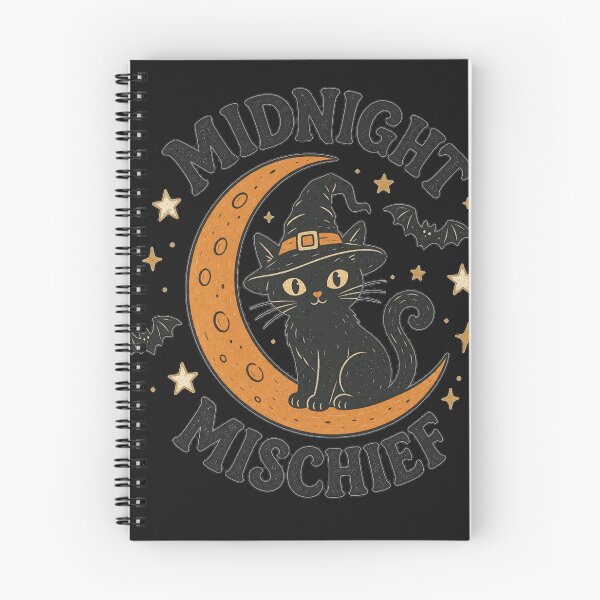 Item preview, Midnight Mischief Black Cat Halloween designed and sold by suechtmpoa.