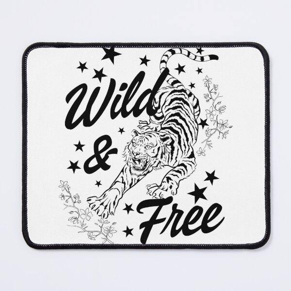 Item preview, Retro Wild and Free Tiger Celestial Graphic designed and sold by The secret storage room.