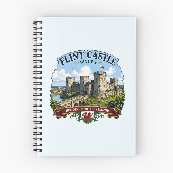 Item preview, Flint Castle, Wales - Historic Medieval Landmark designed and sold by Myra365Art.