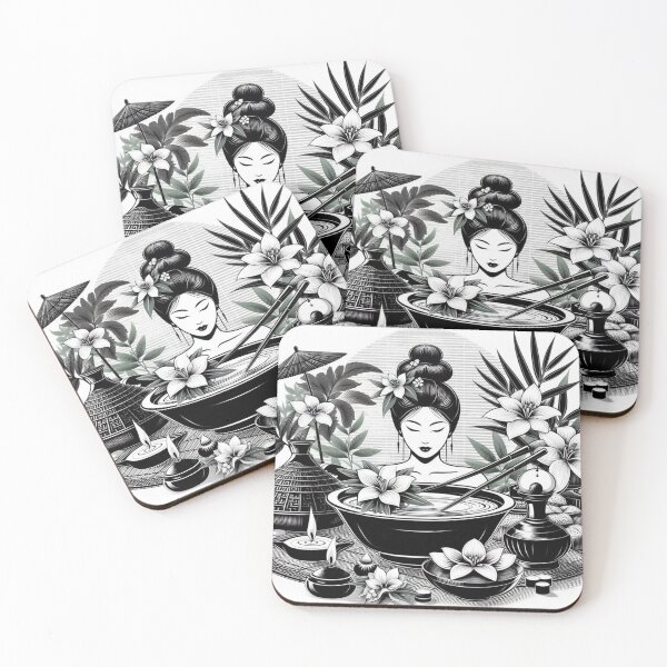 Item preview, Zen Garden 1 designed and sold by Retro Vibes Designs.