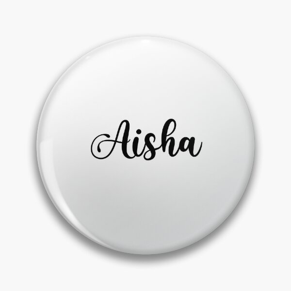 Item preview, Aisha Calligraphy Name designed and sold by LanaMeyers.