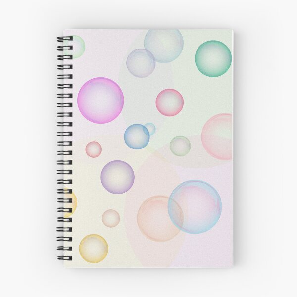 Item preview, colorful 3d bubbles pastel version designed and sold by meuliasshop.
