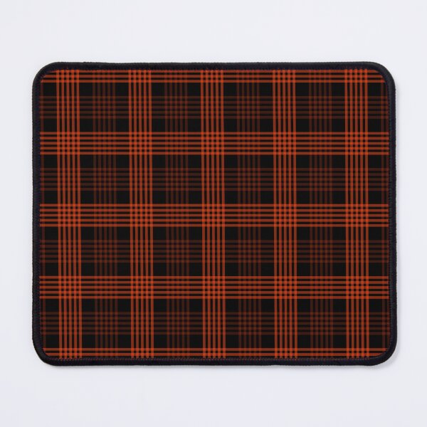 Item preview, Plaid Pattern (orange lines on black) designed and sold by JMParadis.