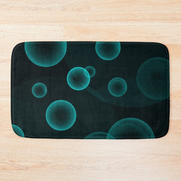 Item preview, colorful 3d bubbles blue version designed and sold by meuliasshop.