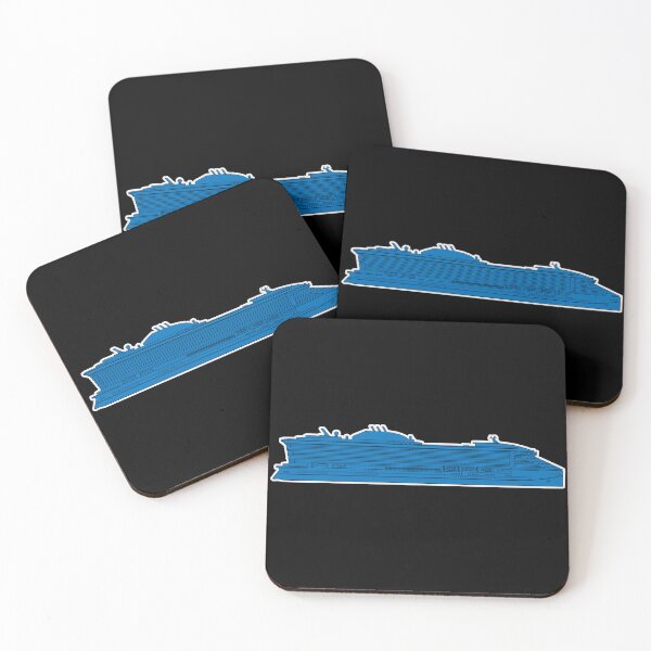 Item preview, Colored cruise ship designed and sold by HungarianSailor.