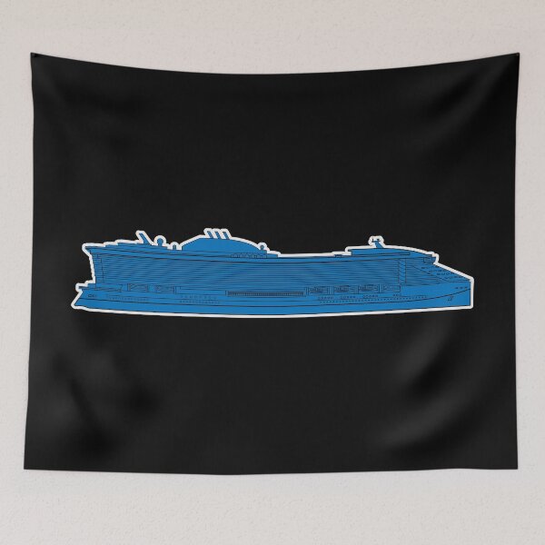 Item preview, Colored cruise ship designed and sold by HungarianSailor.