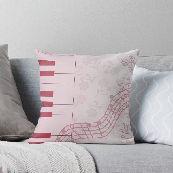 Item preview, red piano vintage style pattern designed and sold by meuliasshop.