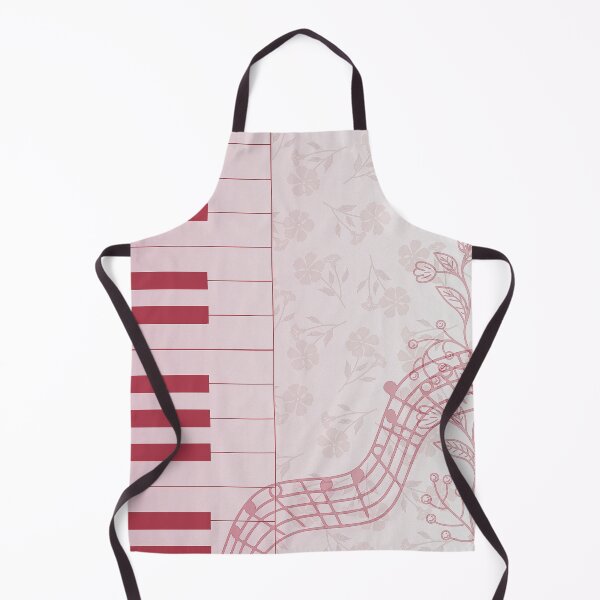 Item preview, red piano vintage style pattern designed and sold by meuliasshop.