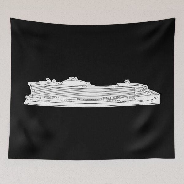 Item preview, Cruise ship black and white designed and sold by HungarianSailor.