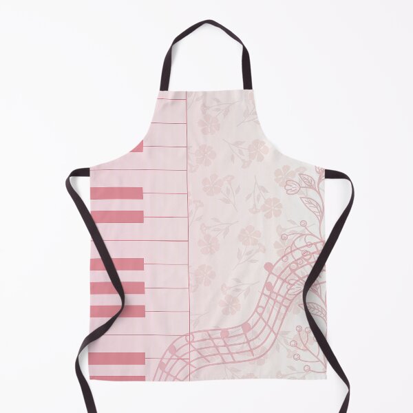 Item preview, muted pink piano vintage style pattern designed and sold by meuliasshop.